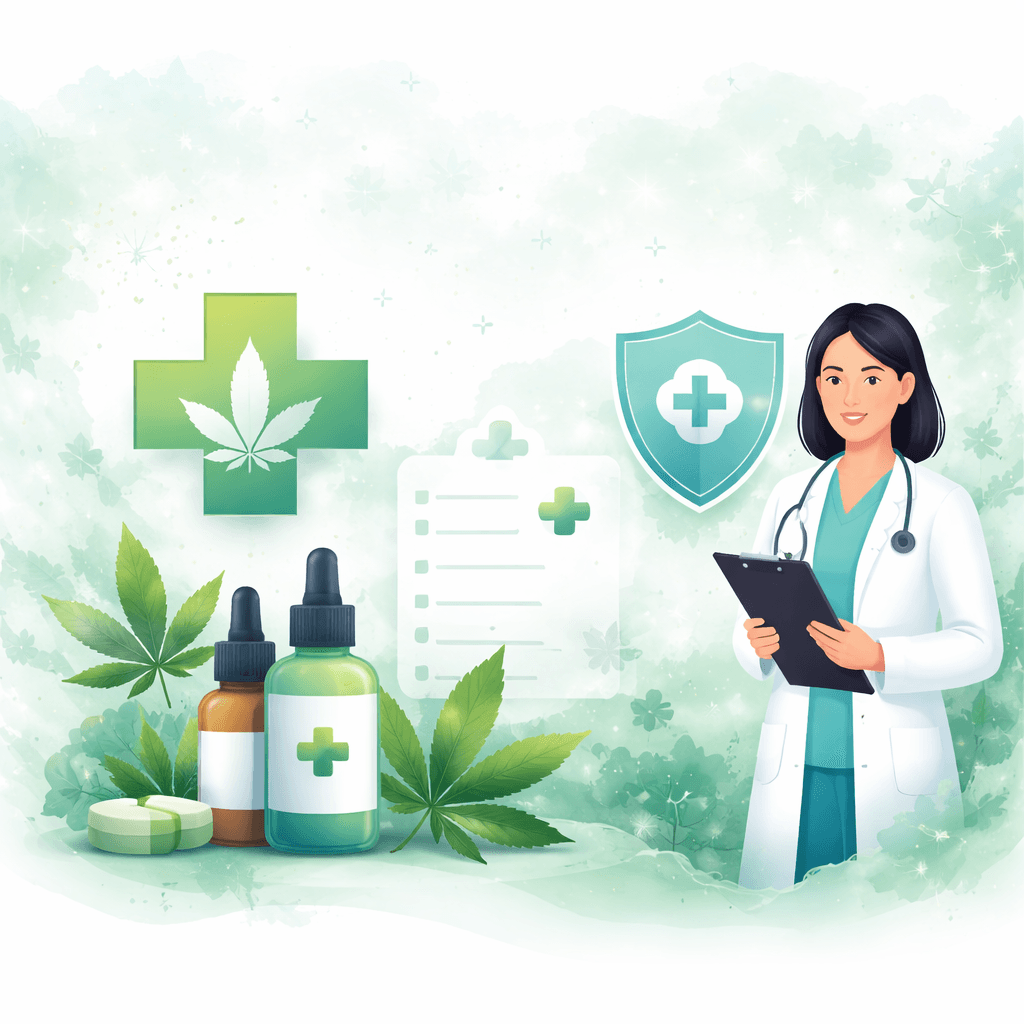 Médico em teleconsulta de cannabis medicinal com paciente pela Canapsy